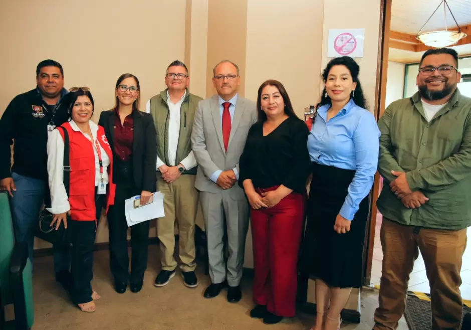 V�nculo con organizaciones civiles de Tijuana