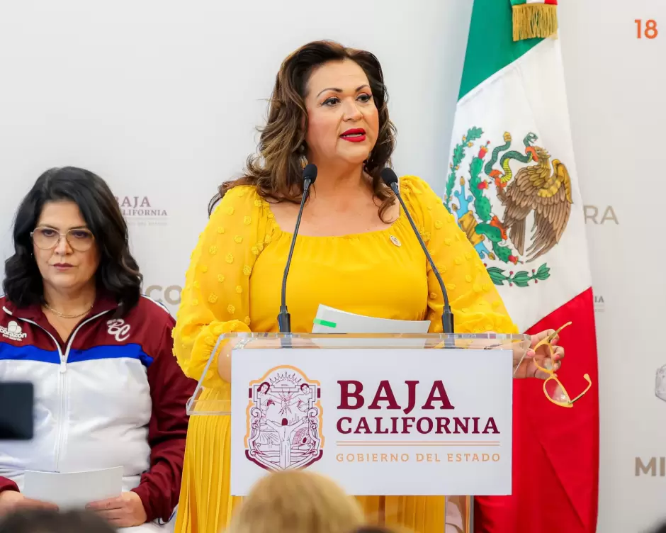 Titular de la Secretar�a de Cultura de Baja California, Alma Delia �brego Ceballos
