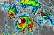 Hurac�n "Erick" impacta Oaxaca como categor�a 3