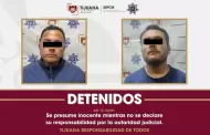 Asegura SSPCM cuatro armas de fuego y detiene a dos personas en la colonia Aeropuerto