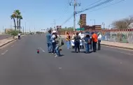 Pacientes renales bloquean bulevar Colosio para exigir reactivaci�n de trasplantes