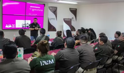 Capacitaci�n en formaci�n de instructores del programa interno