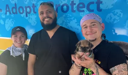 Unidad m�vil Pet Health Express