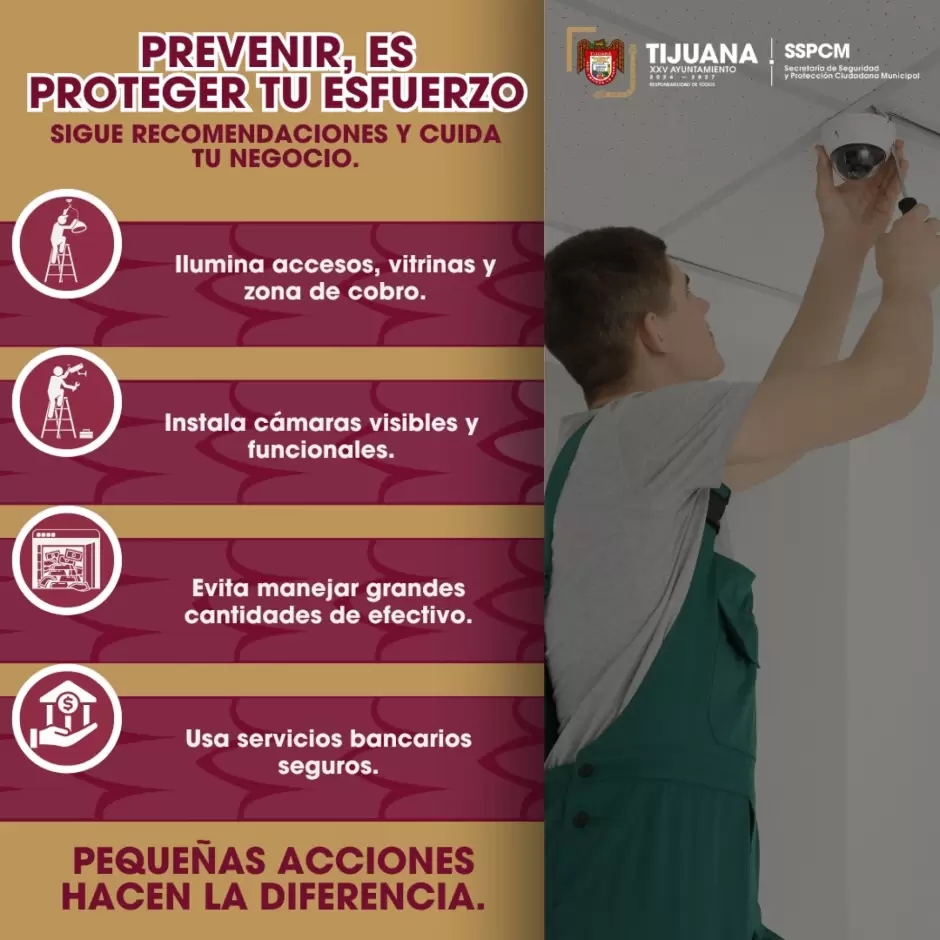 Acciones preventivas para un comercio m�s seguro en Tijuana