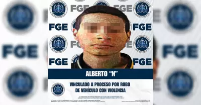 Vinculado a proceso por robo de veh�culo con violencia