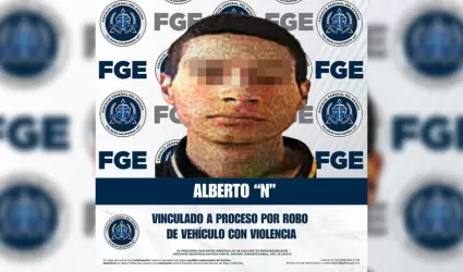 Vinculado a proceso por robo de veh�culo con violencia