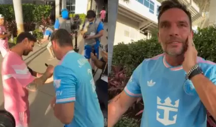 Juli�n Gil y Lionel Messi