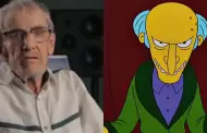 Fallece Javier Franquelo, voz del Se�or Burns "Los Simpson"