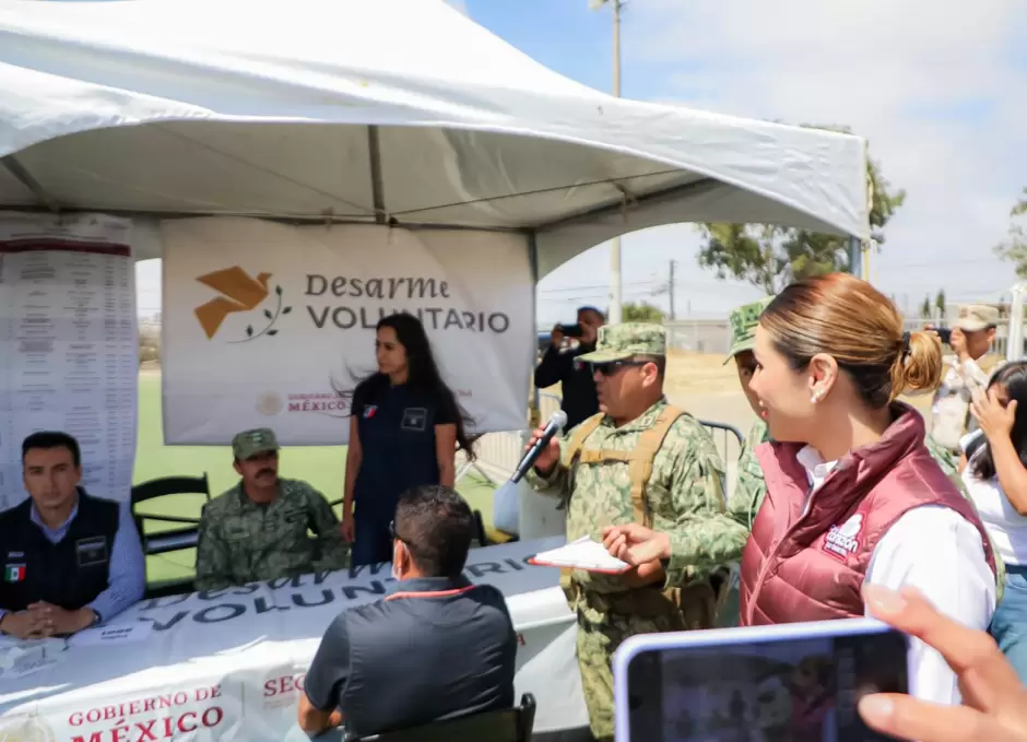 Campa�a "S� al desarme, s� a la paz"