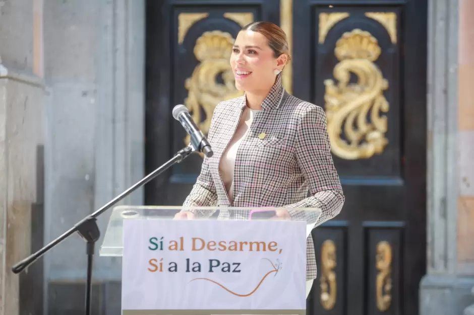 Campa�a "S� al desarme, s� a la paz"