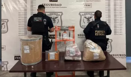 Aseguran droga