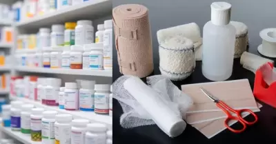 Medicamentos y material de curaci�n