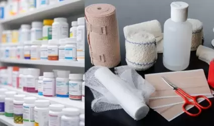 Medicamentos y material de curaci�n
