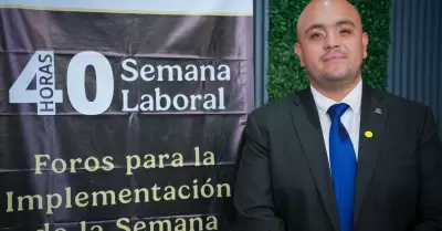 Alfredo Ortiz, presidente nacional de la Comisi�n de Empresarios J�venes de Copa