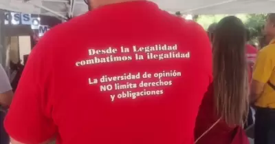 Miembros del Sindicato Estatal de Trabajadores de la Educaci�n