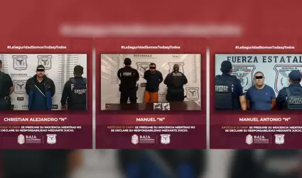 Detenidos por el Escuadr�n Violeta