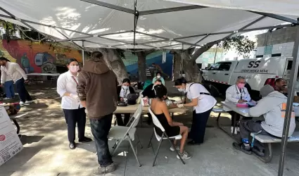 Atenci�n en salud a migrantes en Tijuana