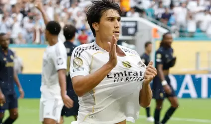 Gol de Gonzalo Garc�a le da la victoria al Real Madrid