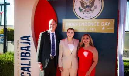 Consulado de EEUU en Tijuana conmemora Independencia de su pa�s