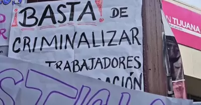 Manifestaci�n maestros de BC