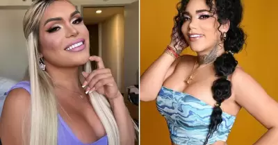 Wendy Guevara y Paolita Su�rez