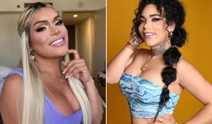 Wendy Guevara y Paolita Su�rez