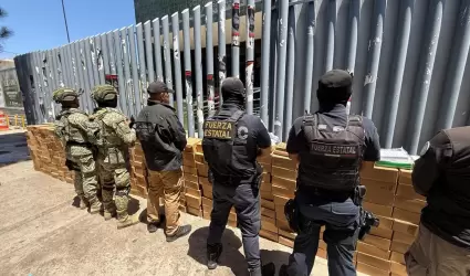 Aseguran m�s de una tonelada de droga en Baja California