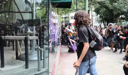 Primera protesta antigentrificaci�n de la Ciudad de M�xico