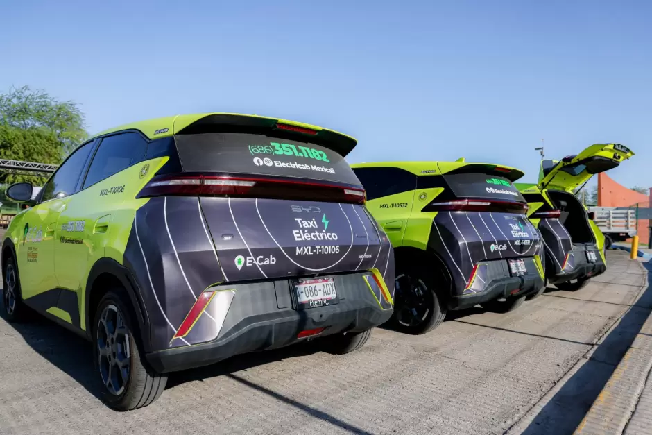 Baja California sienta las bases de electromovilidad con primeros taxis el�ctricos