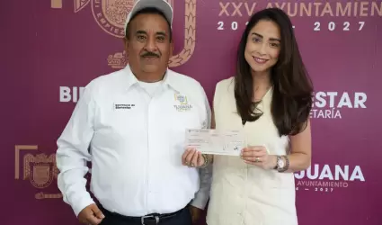 Otorgan apoyo econ�mico a Asociaci�n Civil Milagro de M�xico