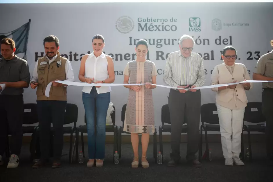 Inauguraci�n de la primera etapa del Hospital Regional No. 23 del IMSS en Ensenada