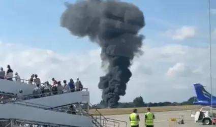 Explosi�n avioneta