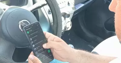 Uso de celular mientras manejas