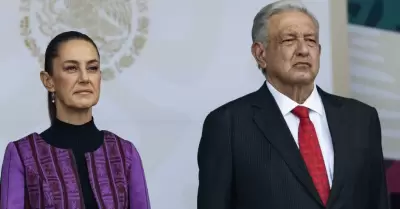 Claudia Sheinbaum y Andr�s Manuel L�pez Obrador