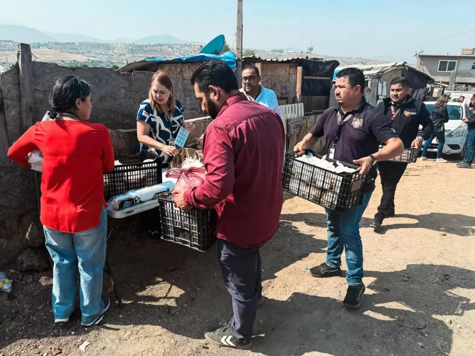 Atenci�n integral a familias afectadas por incendios