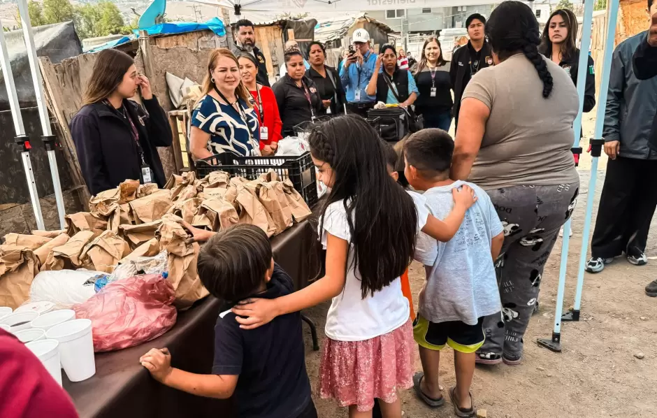 Atenci�n integral a familias afectadas por incendios