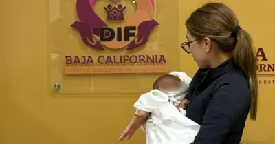 Rescate de menor de 5 meses y dos detenidos por omisi�n de cuidados
