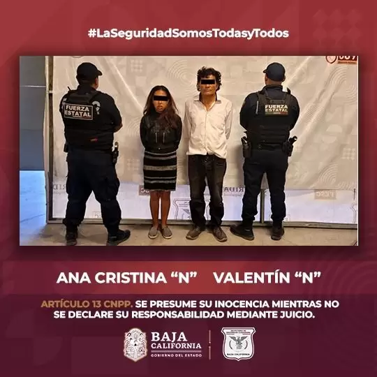 Rescate de menor de 5 meses y dos detenidos por omisi�n de cuidados
