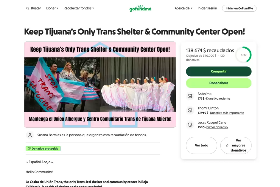 Casita de Uni�n Trans