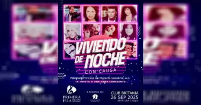 Cena Concierto "Viviendo de Noche con Causa" Beneficiar� a la Casa del Migrante�