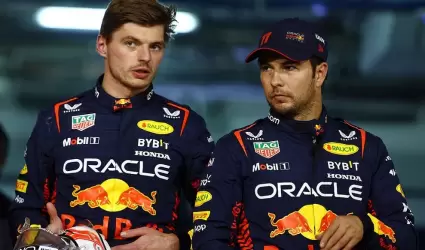 Max Verstappen y Checo P�rez