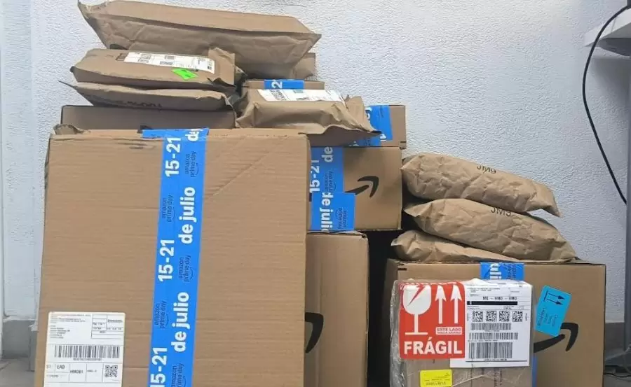 Paquetes de Amazon
