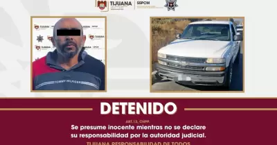 Persona sospechosa de agresi�n armada a Polic�a Municipal de Tecate