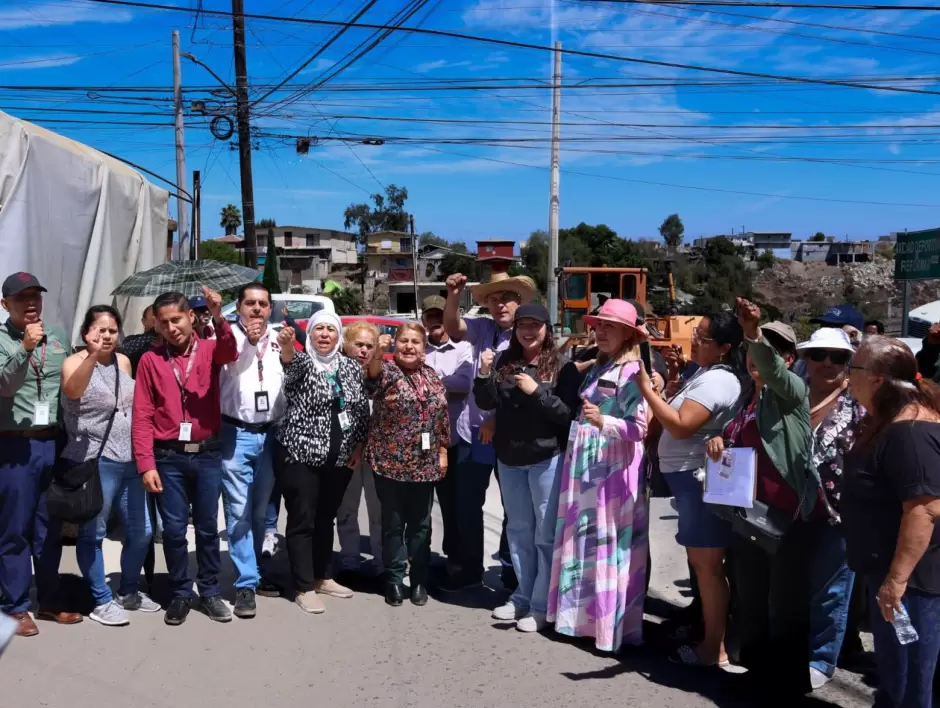Obra de bacheo y reencarpetado en la Delegaci�n S�nchez Taboada