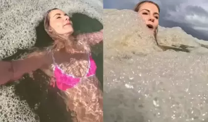 Nada en lo que cre�a espuma marina.