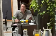 �Y la austeridad? Mario Delgado, titular de la SEP, vacaciona en Lisboa