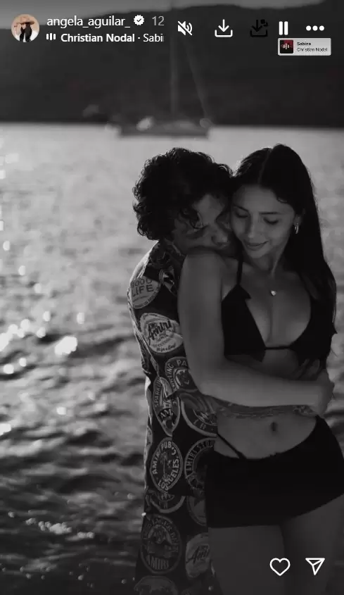 Christian Nodal y �ngela Aguilar