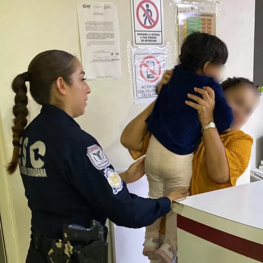 Rescatan a menor v�ctima de omisi�n de cuidados