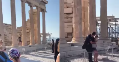 Arrestan Turistas