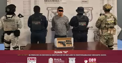 Grupo de Coordinaci�n detiene a sujetos armados en distintos operativos